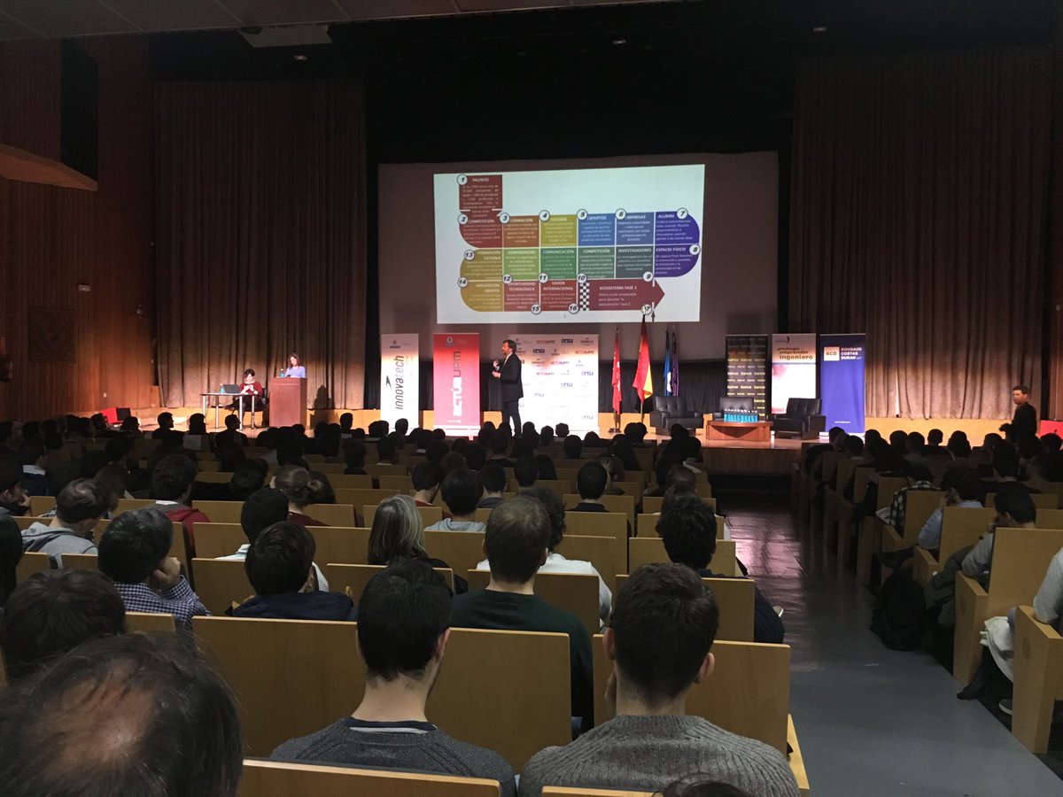 fjjariego's tweet photo. Workshop de Emprendimiento actúaupm y Premios a las Mejores ideas de la #15actuaupm #WE500 @AristidesSenra en escena!! https://t.co/rZ6xwBYCYt