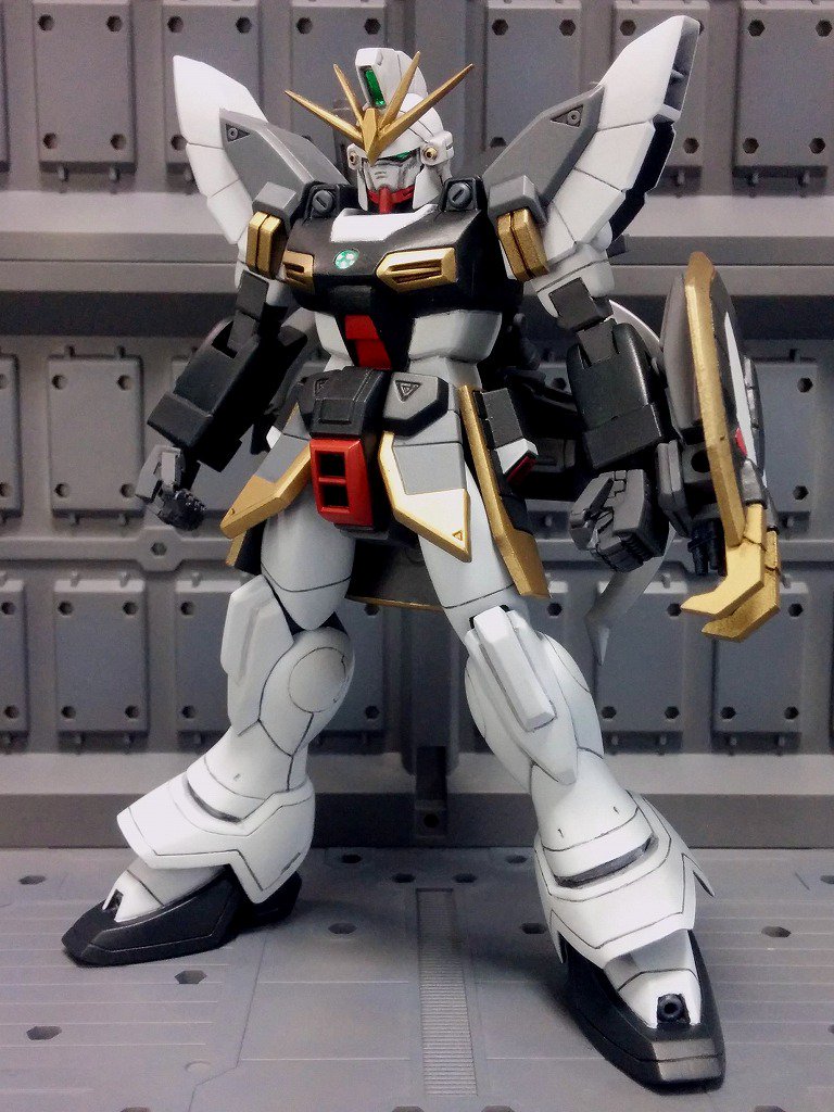 B-CLUB サンドロック　ガンダム 素組みレビュー】1/144 ガンダムサンドロック - ガンダムW