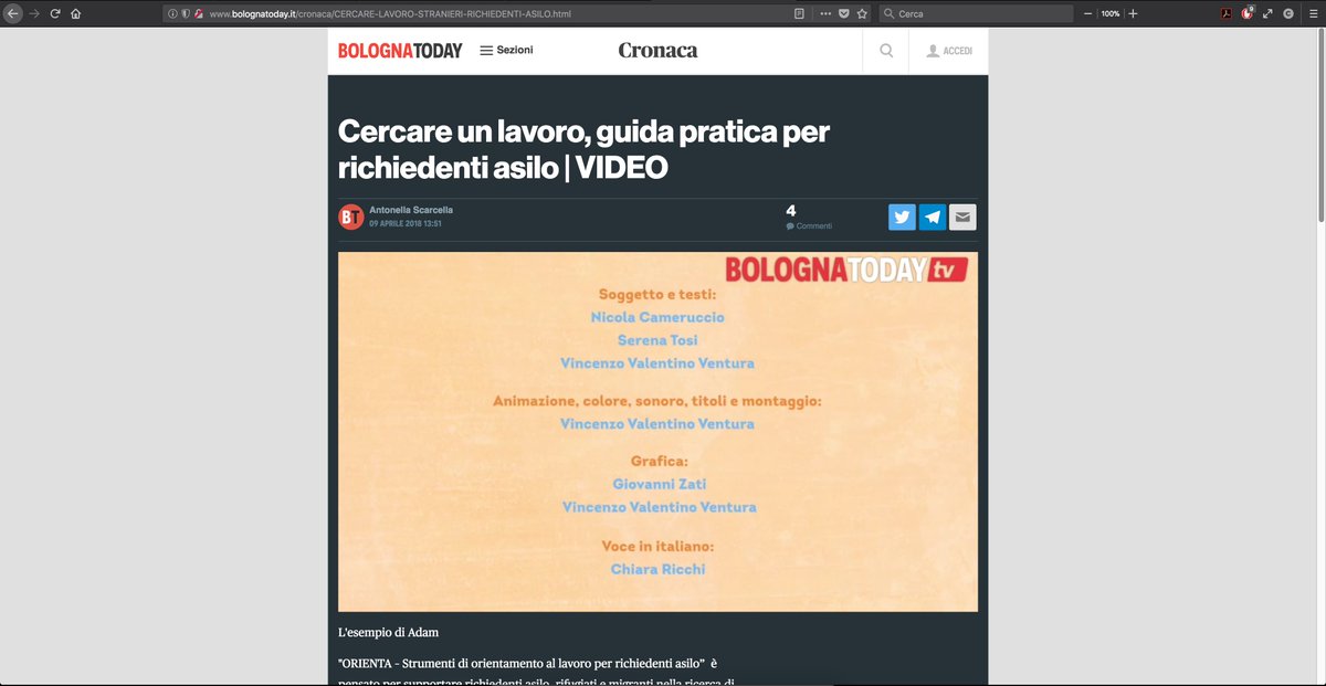 RiceAndBinz's tweet photo. ll video tutorial animato per cercare lavoro in Italia che ho realizzato per il progetto Orienta finanziato dall'@8x1000Valdese è stato pubblicato nella versione in lingua italiana da @bolognatoday qui: https://t.co/eJNiY9wAMq –––– Il canale YouTube è qui: https://t.co/FFmQqZFQOL https://t.co/ytss6LCdkS