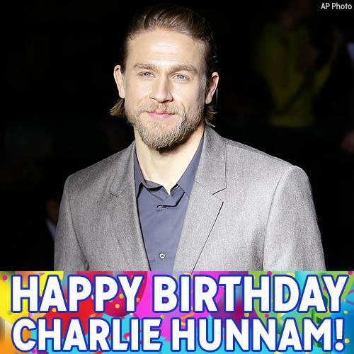 Happy birthday to star Charlie Hunnam! 