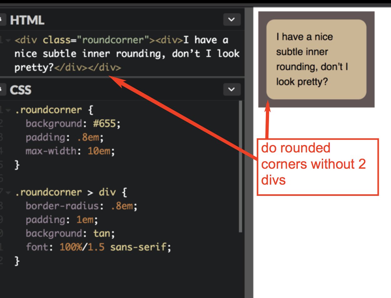 swyx 🔜 SF on Twitter: "Day 4 of #CSS3ricks! 1: `outlines` don't round, but `box-shadow`s do 2: `outlines` go on top. so 1 + 2 means you can do this: https://t.co/tIMlbF3Dt2 https://t.co/NLZ9raoP0o swyx 🔜 SF on Twitter: "Day 4 of #CSS3ricks! 1: `outlines` don't round, but `box-shadow`s do 2: `outlines` go on top. so 1 + 2 means you can do this: https://t.co/tIMlbF3Dt2 https://t.co/NLZ9raoP0o