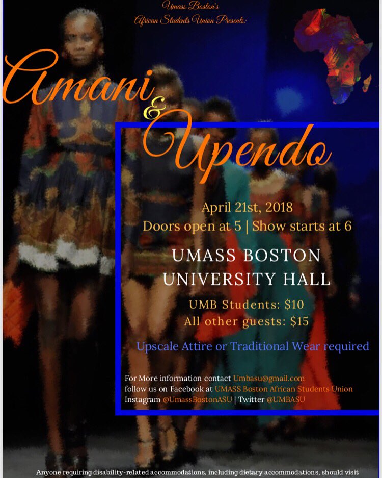 Have you bought your African Night tix yet? You really wanna play yourself? Don’t be like that y’all.