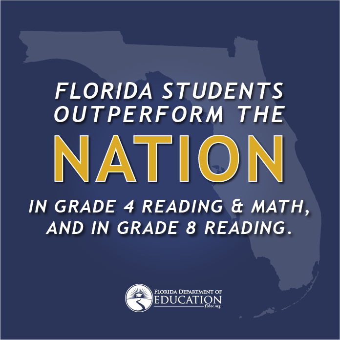 Proud to see <a href="/EducationFL/">Florida Department of Education</a> on track to close student achievement gaps, congratulations on your success! #StatesLeading fldoe.org/newsroom/lates…
