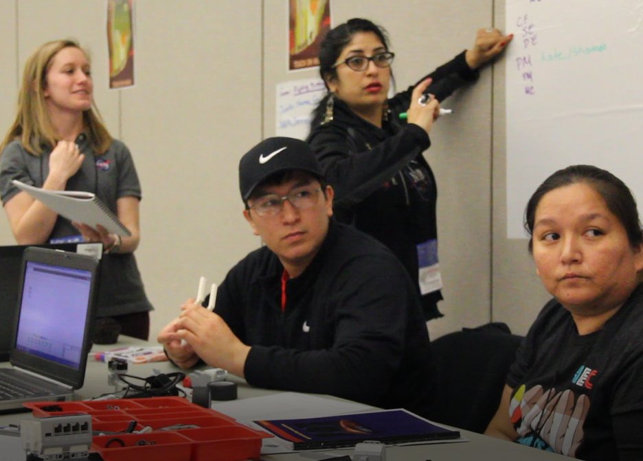 Last month, 6 tribal colleges competed in NASA - National Aeronautics and Space Administration's Mars Rover competition at the American Indian Higher Education Consortium (AIHEC) Student Conference
nasa.gov/press-release/… #ThinkIndian #NativeSTEM #RoboticsWeek