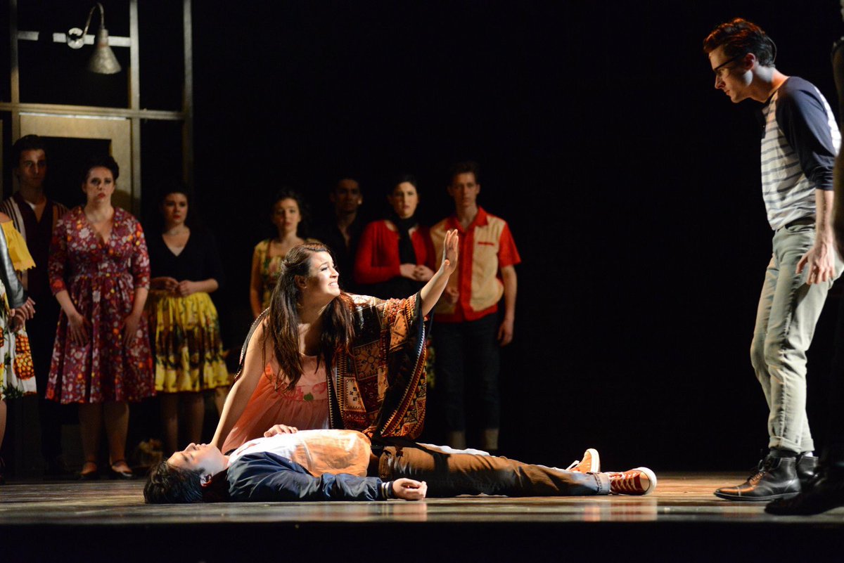 thebicktator's tweet photo. “West Side Story is a great evening of musical theater; a meaningful one, too.” -Peter Jacobi @theheraldtimes
#westsidestory #iuopera https://t.co/VAjXPKLm5R