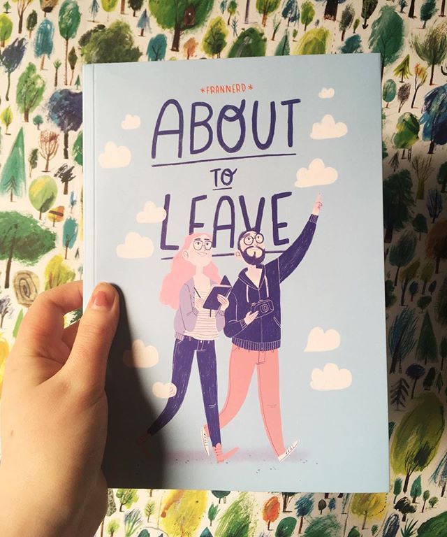 RachelTunstall5's tweet photo. A little treat from myself to myself ✨ can’t wait to read it! Thank you @frannerd ! #frannerd #franmeneses #abouttoleave #comic #illustrator #illustration https://t.co/rjuN7CHumL https://t.co/Ju44TVvQCj