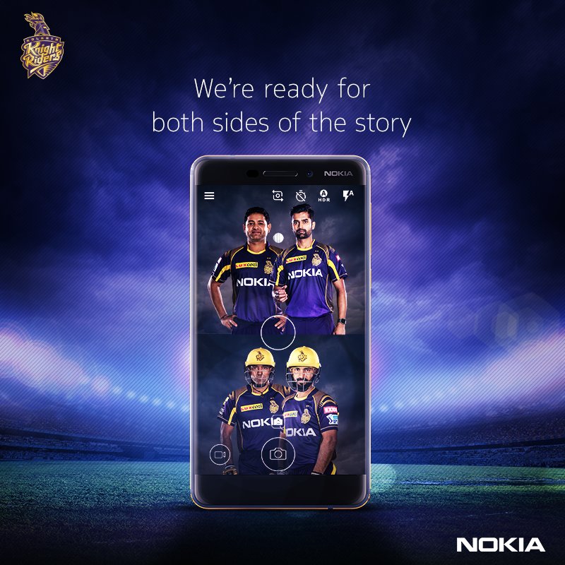 HMDdevicesIN's tweet photo. Win or lose, the toss is always in your favour. @KKRiders are ready to #PlayUnited. https://t.co/JWwkj4CaZH
