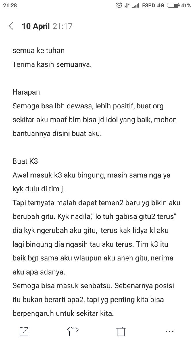 Sepatah dua patah kata dari Rachel

#br19htdayRachel #LRSA