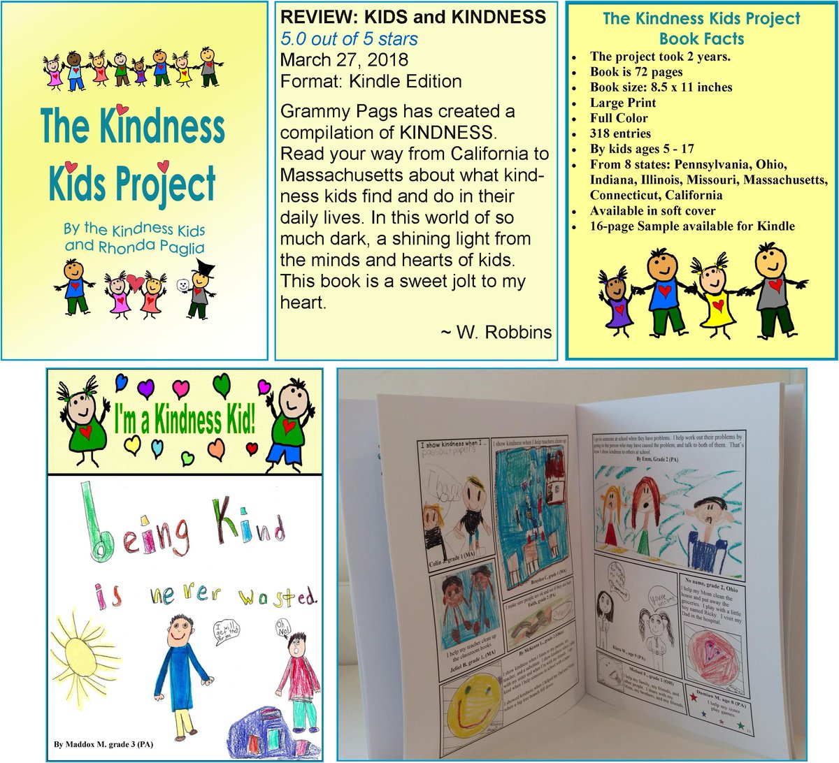 grammypags1's tweet photo. #KindnessKidsProject 4 #kindle #kidsart #thoughts #kindness #antibullying #carefortheEarth #peace #friendship by #kids @MayorTweeville @VikingChildrens @children @USA_moms @NYCDadsGroup @imagine_forest @Hope @Kindle_Kids @ABAonline https://t.co/pinQB2PyXJ https://t.co/OGJKDeLX1Y