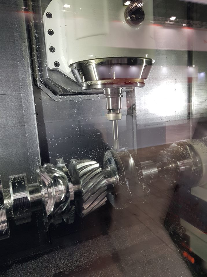 sprutcam's tweet photo. YAMAZAKI MAZAK Korea in cooperation with SprutCAM s partner CADNC, Korea presented advanced NC programming of the Mazak Integrex i-300 and i-700 on their stand 09F610 at the #SIMTOS exhibition. #YAMAZAKI #MAZAK #YAMAZAKIMAZAK #SprutCAM #Integrex #SIMTOS2018 https://t.co/Iw2hz3cnm1