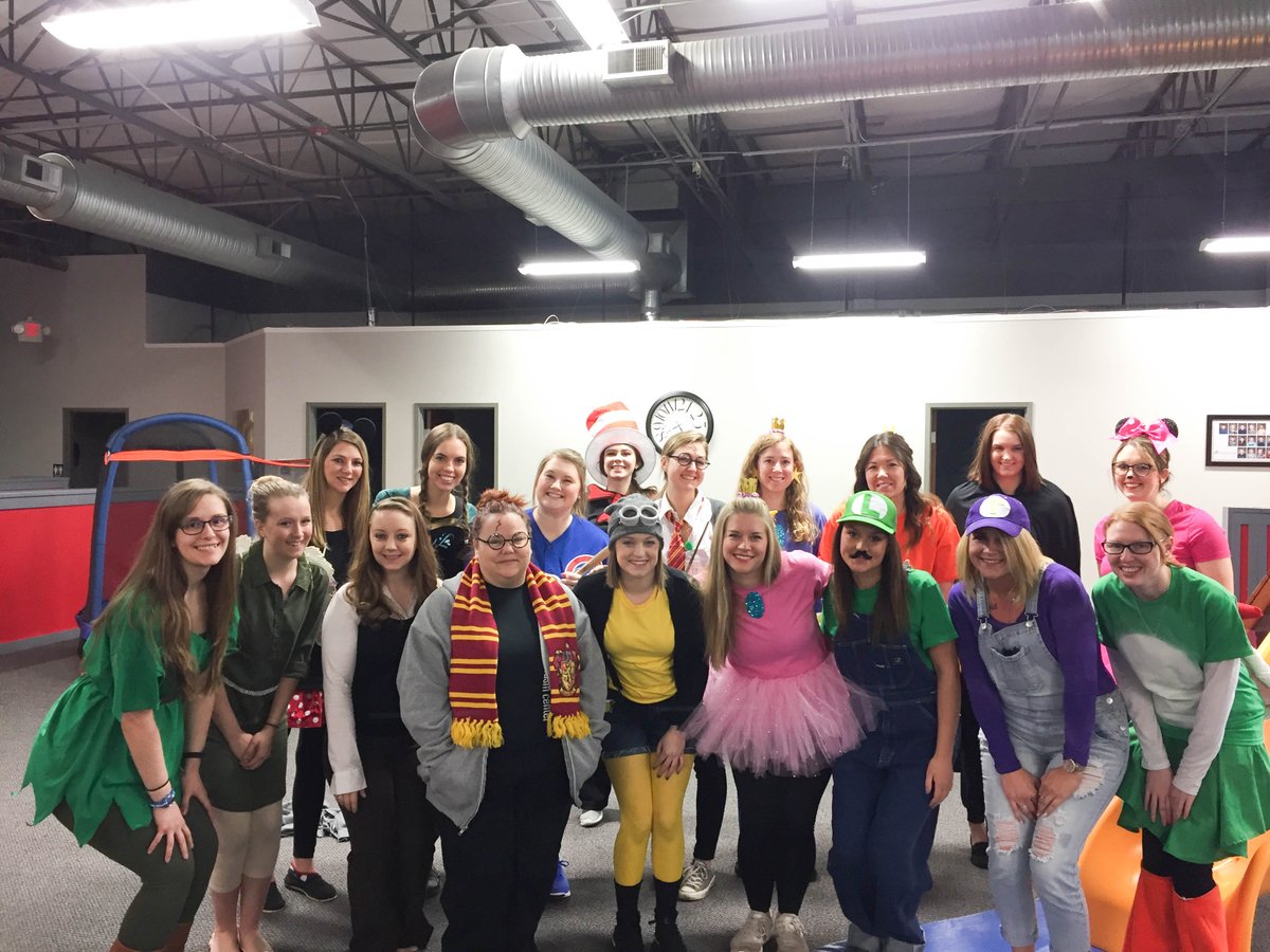 aba_cornerstone's tweet photo. It's #spiritweek at @aba_cornerstone! Spread #autismawareness by joining us and showing off your spirit each day: Monday - crazy socks//Tuesday - character day//Wednesday - Hawaiian shirts//Thursday - hat day//Friday - favorite sports team day! #cacspirit #autismawarenessmonth https://t.co/AkOByn14jC