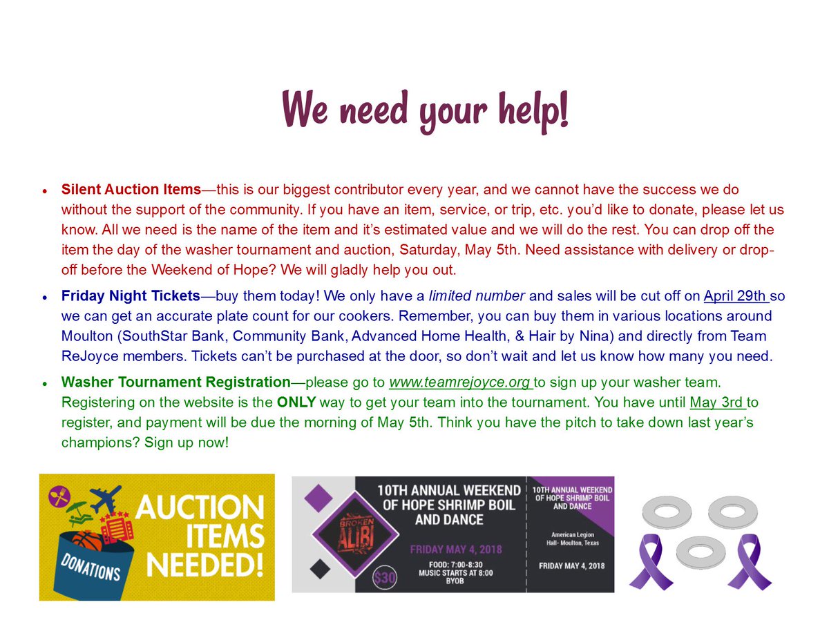 Team_ReJoyce's tweet photo. There are many ways to contribute to #WoH18  Read on and let us know if you can help us out! https://t.co/j6QRrDYtaa