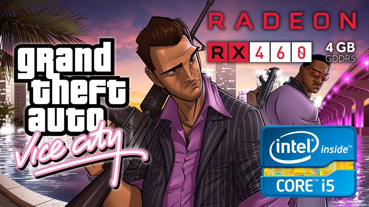 KehNoxz's tweet photo. Check out My New #Video of #GTAViceCity #RX460 #GameTest & #Windows10Fix 2018, Make sure to like it and subscribe to my channel for more amazing videos just like this one.
#benchmark #pcgaming #gamers #AMD #Corsair #Gigabyte #PCBuilder #tommyvercetti
https://t.co/j55i7UVmYv https://t.co/E5DXuCmLDV
