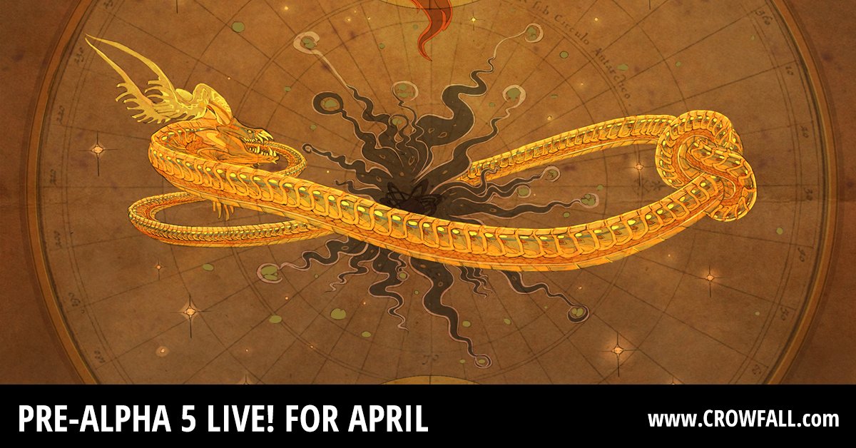 CrowfallGame's tweet image. Join us at 11am CST on #Twitch for this month&apos;s Pre-Alpha 5 Live! Our Designers Thomas Blair and Mark Halash sit down to discuss the most recent bug fixes and changes, and take questions from the viewing audience. #MMO #CrowfallGame goo.gl/ghhmBT