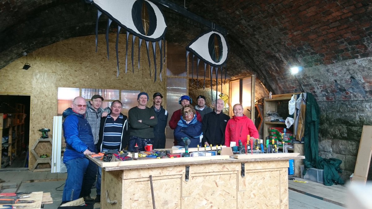 GorbalsMensShed's tweet photo. Another great day at the Shed . Thanks to all who came along. It’s still early days but the energy behind the group so far has been very exciting...! https://t.co/0kKoUieYFv
