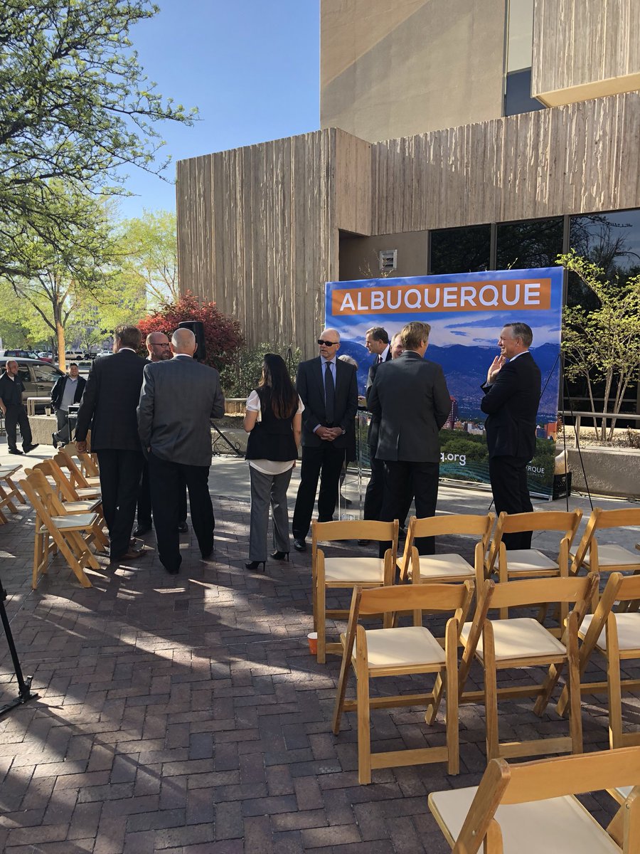 ACHenton's tweet photo. Surprise, Albuquerque! Another jobs announcement this morning. Stay tuned. https://t.co/WdppsPPoxY