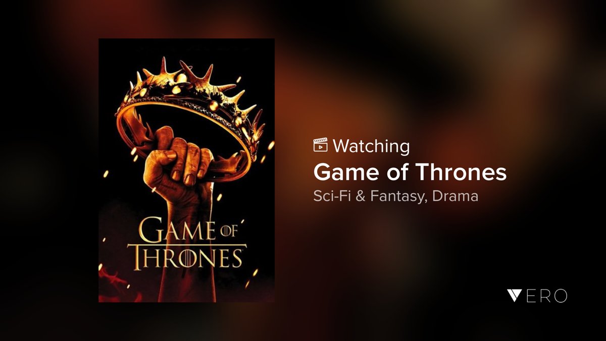 VJoel274Stoic's tweet photo. Iโm watching season two of Game of Thrones and itโs fun. I shouldโve watched it years ago at 2011. But itโll be one hell of a ride to catch up.
#Gameofthrones2 #year2011 #catchingup #catchingupontv @VeroTrueSocial https://t.co/a0LqHWjZa9