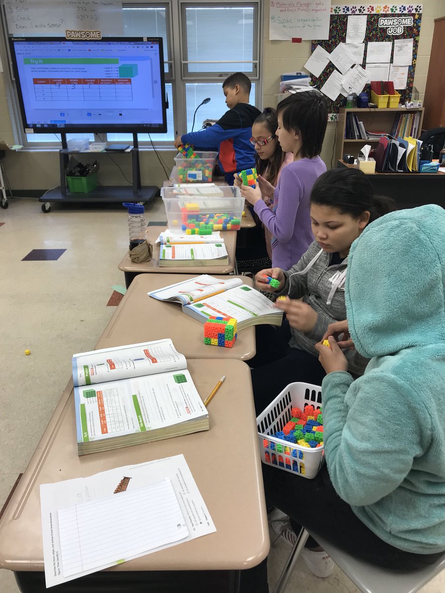 mjfontes8's tweet photo. Students use #manipulatives to better understand the concept of #3D shapes and figures. #studentsengaged #studentscollaborating #studentcenteredlearning Well done Mr. Casey! #Taft @YtownSchools @khokanson @krish_mohip https://t.co/lwzFGLQep3