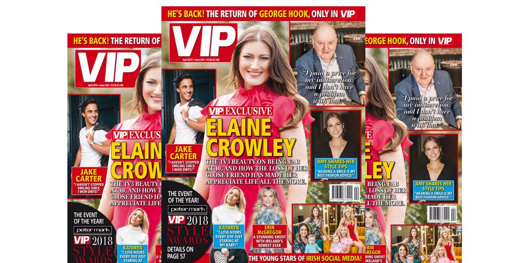 VIPmagaz's tweet image. Our new issue has arrived. The stunning @ElaineCrowley graces our cover this month! 

The April issue has an fresh look, with the the same quality content you know and love.

Make sure to pick up your copy in stores now! 

#VIPMagazine