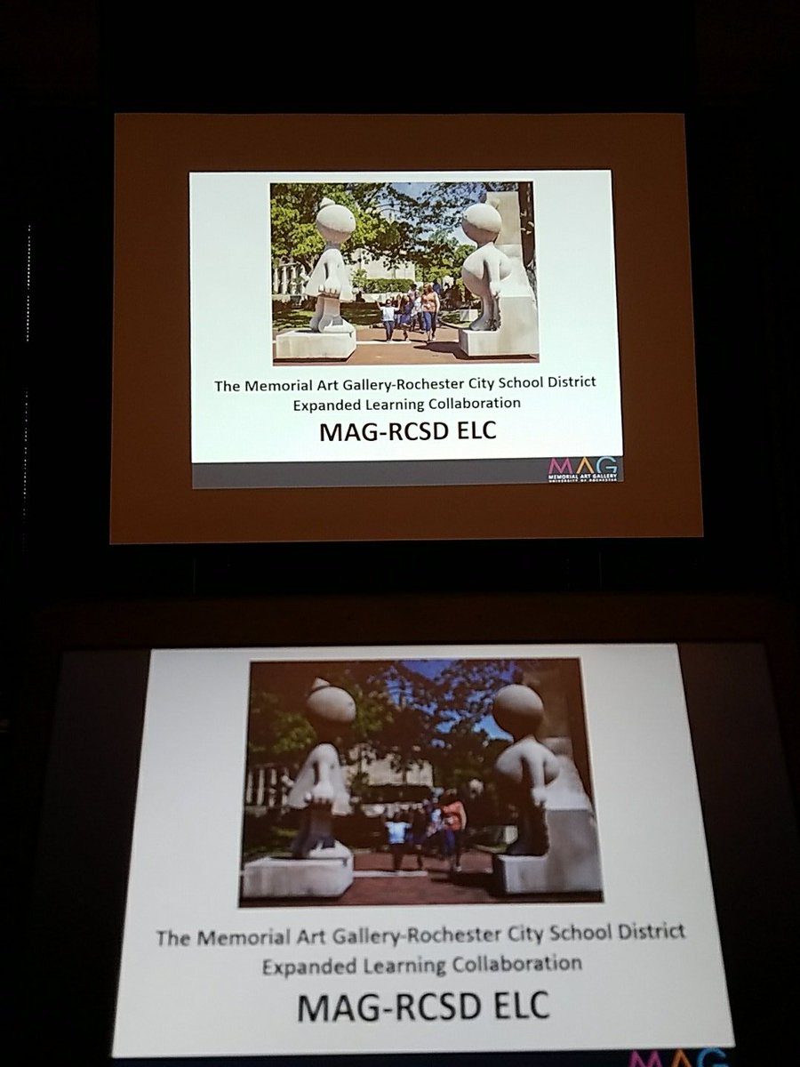 MAG_Rochester's tweet photo. Next up: #MANY2018 capstone at the Memorial Art Gallery. Very excited to share our extraordinary MAG-RCSD Expanded Learning Collaboration.
#steAm
#artmatters
#VisioningChange https://t.co/HspFqOJNne