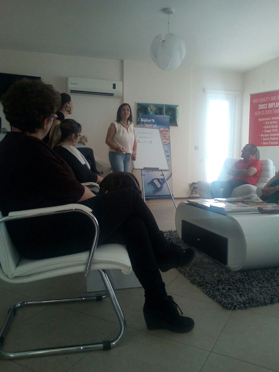 Nefes terapi dersimizden bir kare