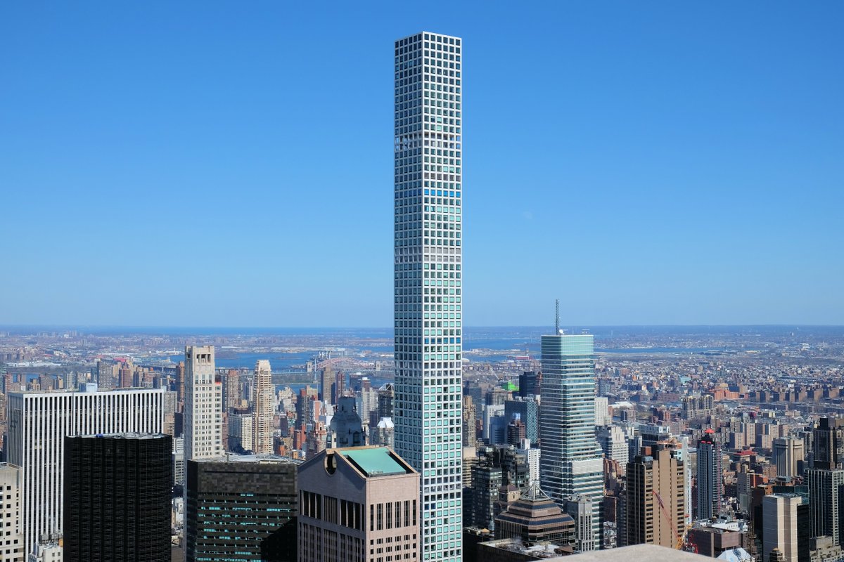 Een van New Yorks hoogste gebouwen