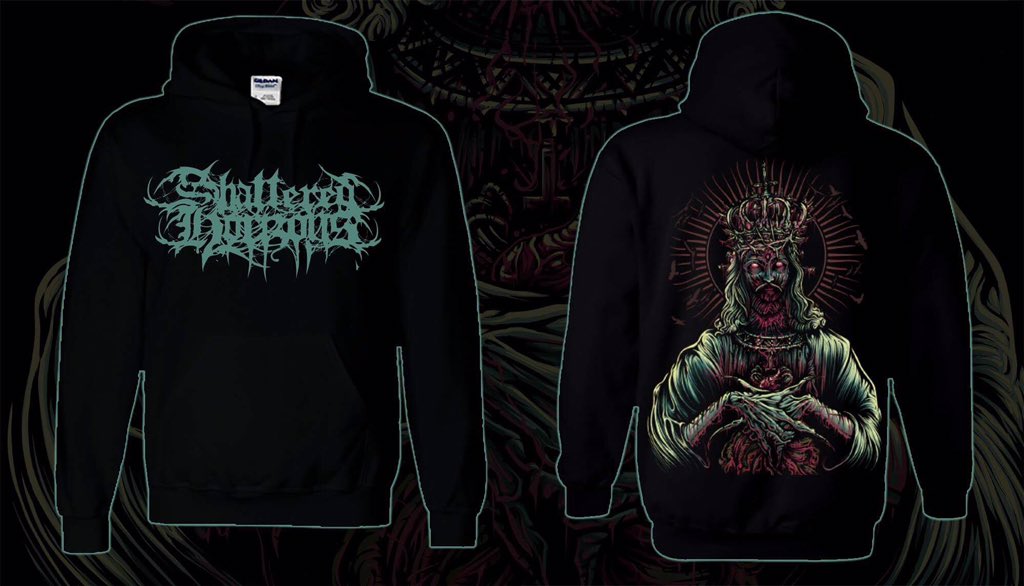 Exactly 5 Christ hoodies remain, sizes XL and L, grab yours before they're gone! 🤘
shatteredhorizons.bigcartel.com/products