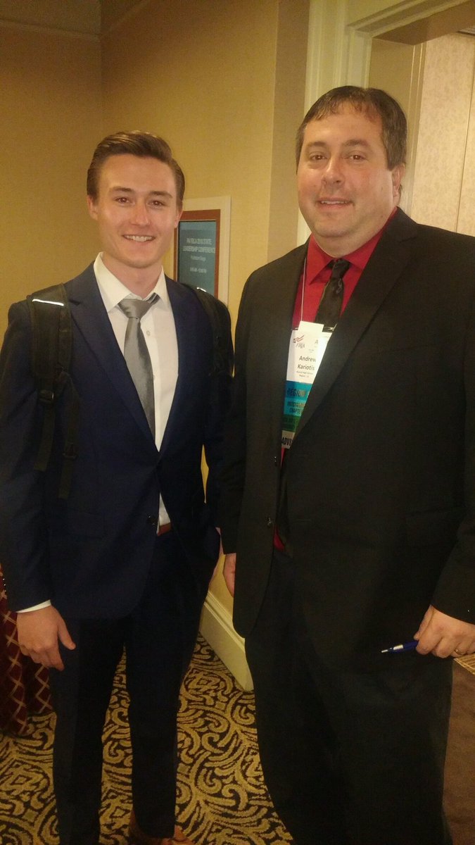 BurrellSoccer's tweet photo. Burrell grad Nick Artman presenting at the state FBLA competition! @BSDFBLA https://t.co/RCnd1ATJdp