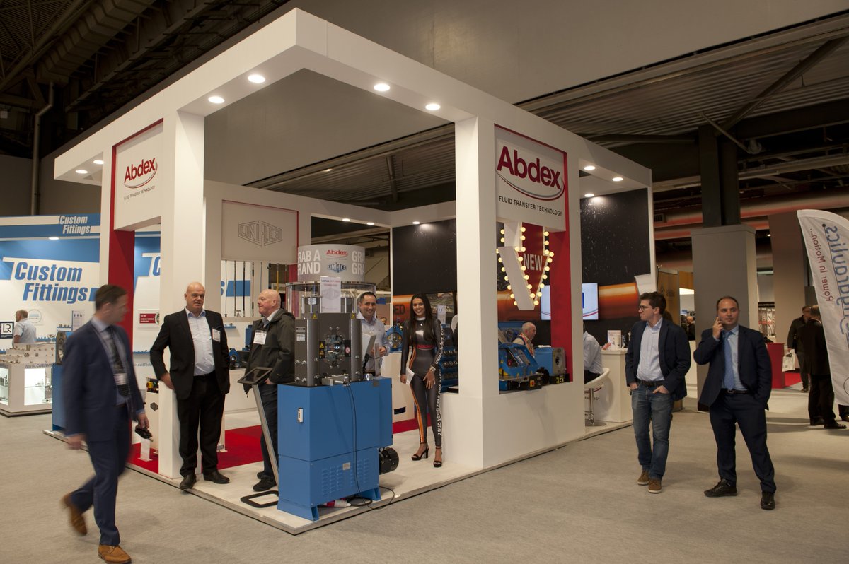 AbdexUK's tweet photo. First day of the Fluid Power Show at the NEC Birmingham!

Come to our stand #AF1319 and Grab a Grand to win prizes.

Live demonstrations, BFPA training and prizes to be won (including a VIP trip to the British Grand Prix 2018)!
#NECBirmingham #FPS #FluidPowerShow #NEC #FPS2018 https://t.co/nCsA7UpCxX
