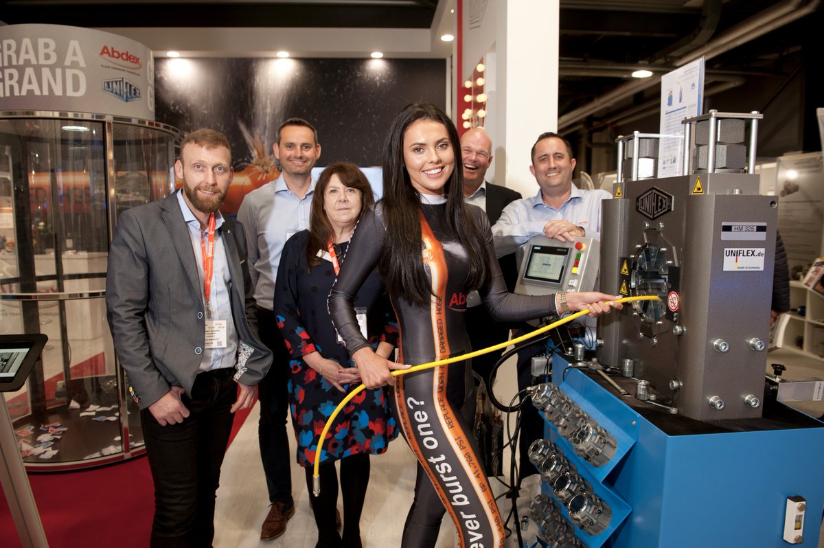 AbdexUK's tweet photo. First day of the Fluid Power Show at the NEC Birmingham!

Come to our stand #AF1319 and Grab a Grand to win prizes.

Live demonstrations, BFPA training and prizes to be won (including a VIP trip to the British Grand Prix 2018)!
#NECBirmingham #FPS #FluidPowerShow #NEC #FPS2018 https://t.co/nCsA7UpCxX