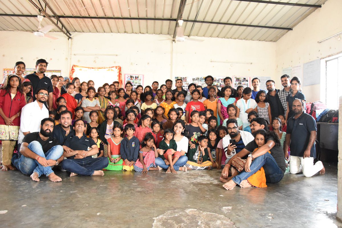 Our India office initiated a food donation drive to support one of the NGO  ASRITHA Foundation Rainbow Homes which provides food & shelter for 60  girls. #GenerosityMatters #RyanIndia #RyanProud