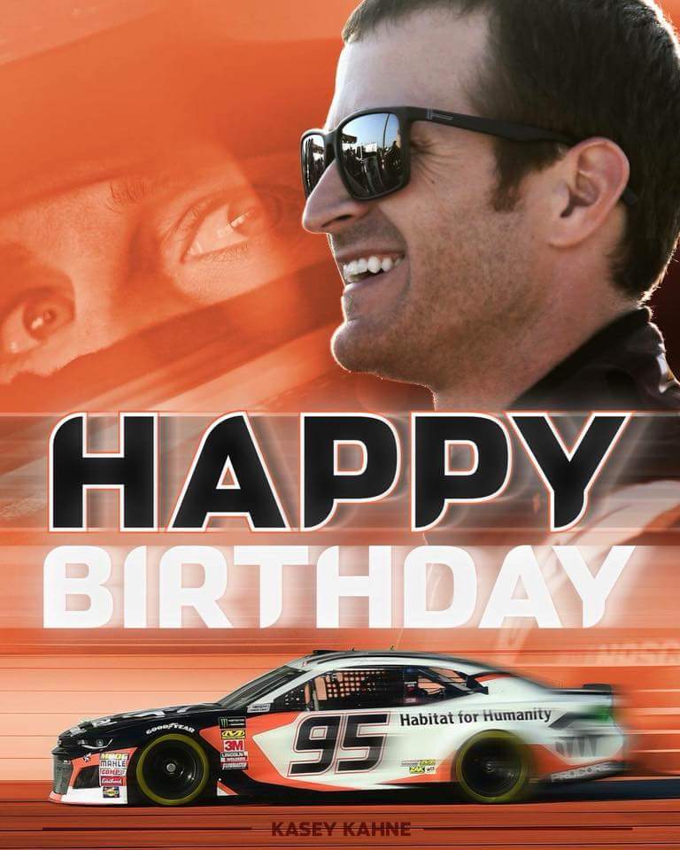 Let\s wish Kasey Kahne a Happy Birthday. 