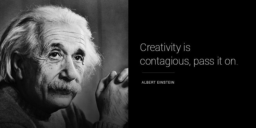 FloatStudioDesg's tweet image. #Creativity is contagious.

#AlbertEinstein #inspiration