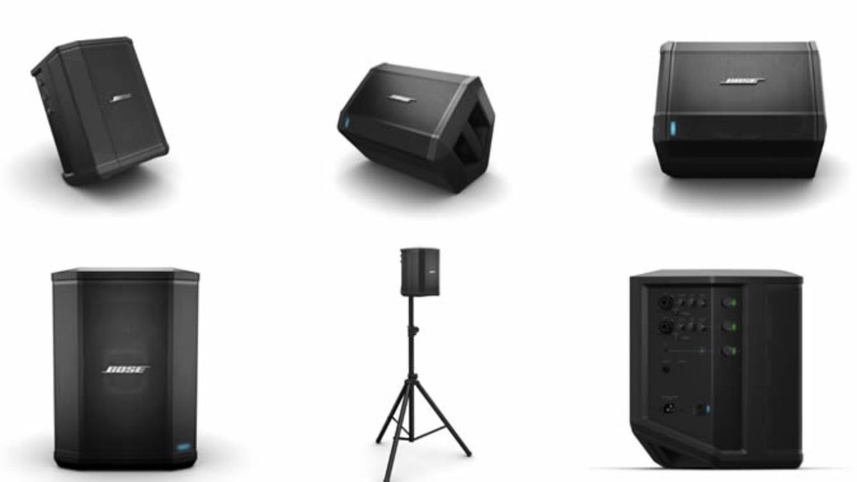 Nieuw in ons verhuurassortiment opgenomen het #draadloze #Bose #S1Pro #soundsystem oa. geschikt voor #scholen, #sportverenigingen, #terassen, #zangers, #dj’s en vele andere toepassingen. 
Laat iedereen horen hoe jij op je best klinkt met het Bose S1 Pro multi-position PA system.
