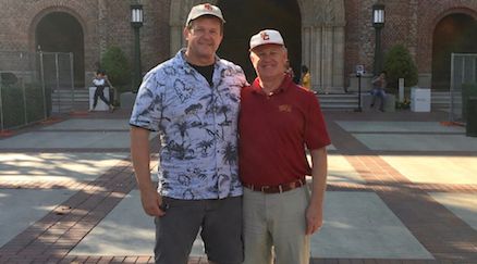 USCViterbi's tweet photo. For 50 years, Brandon Blaylock and Jeff Adams didn't know they had a brother. Until they found each other on @ancestry What they also didn't know was that they attended Viterbi at the same time. #NationalSiblingsDay Read about it: https://t.co/01wlaQvhsu https://t.co/UEKahuY15n