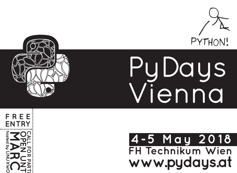 Expu_bioprocess's tweet photo. Exputec is proud to be a sponsor of #pydays18 – Austrias largest Python event taking place on 4–5 May 2018 at @FHTechnikumWien. Entry is free! https://t.co/fMX6Mcj1Pw https://t.co/zO0wk2YZxC