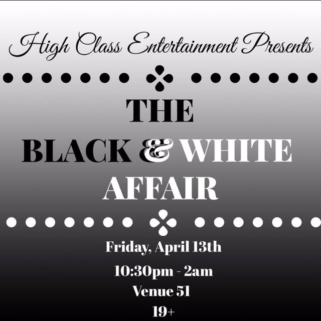 Djglitch2017's tweet photo. Got bro with me this weekend @CampaignCamo ⚡️ @HCEntOfficial brings u The Black & White Affair ⚫️⚪️tickets 10$ https://t.co/7GlaTFvjFN