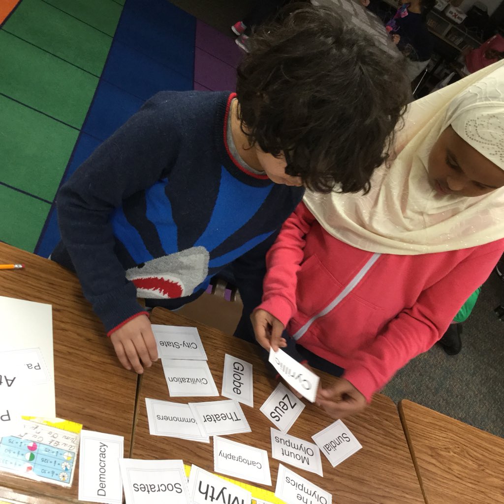 MrsPetersFH's tweet photo. Using the #ListGroupLabel strategy to show what we know already about #AncientGreece! #collaboration #criticalthinking https://t.co/u6lGu8oPHG