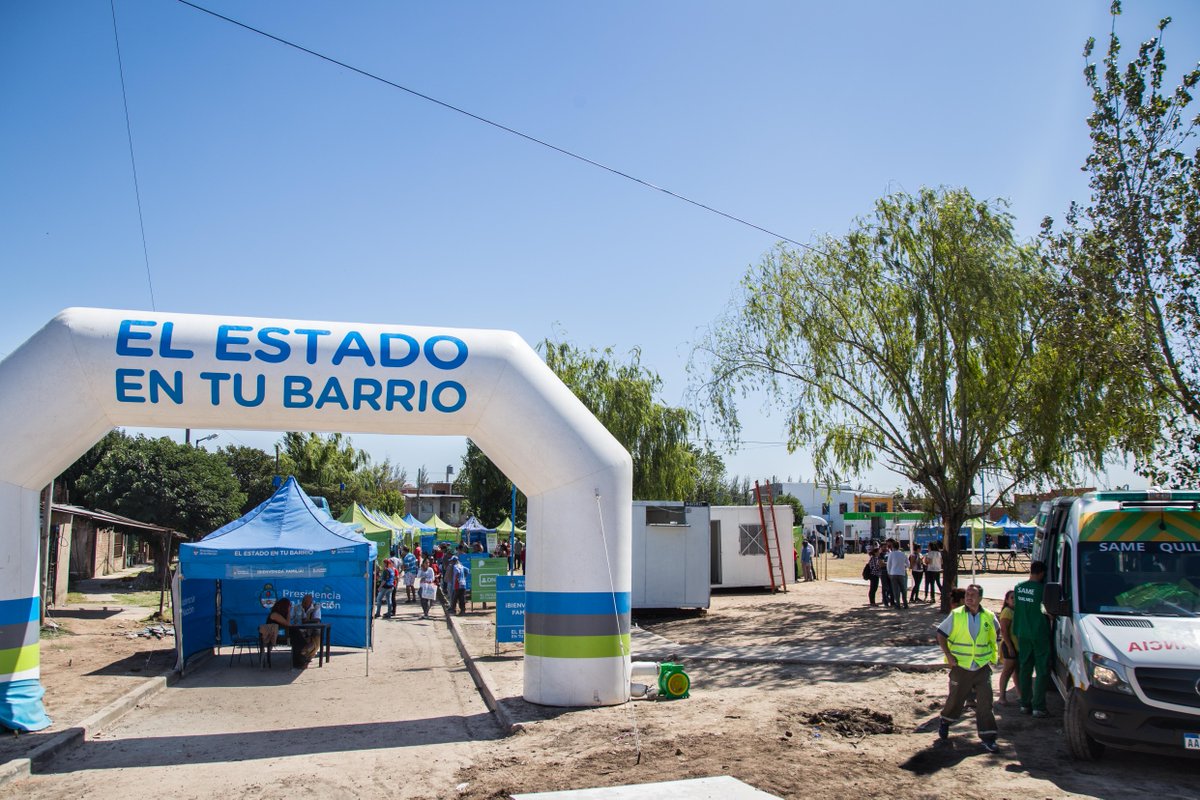 QuilmesMuni's tweet photo. Hasta el viernes 18 de mayo, el operativo #ElestadoEnTuBarrio, funciona de forma permanente en Itatí, Los Andes y Gral. Levalle, Bernal Oeste. De martes a viernes, desde las 10.00, podés realizar trámites de DNI, SUBE y vacunar a tus hijos, entre otros servicios.
#QuilmesConVos https://t.co/B0lZLulB6P