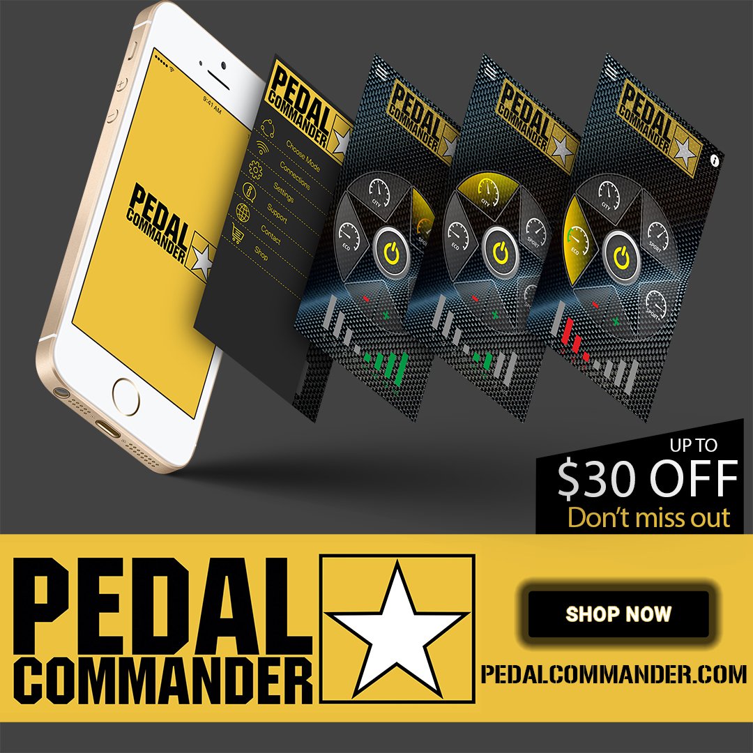 PedalCommander's tweet image. Get reliable control of your throttle with a #PedalCommander. Take it easy in Eco mode, cruise through the streets in City mode, or burn some serious rubber in Sport or Sport+ mode. pedalcommander.com
#highperformance #wheelsonfire #autoparts #amazingcars247 #upgrade #speed