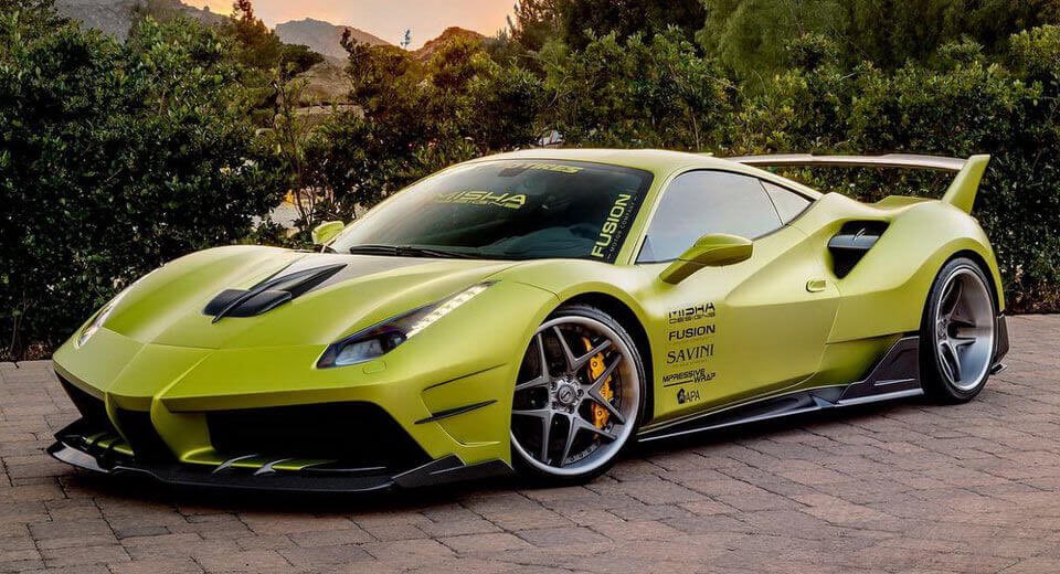 Enzari On Twitter Is Misha Designs Tuned Ferrari 488 Gtb