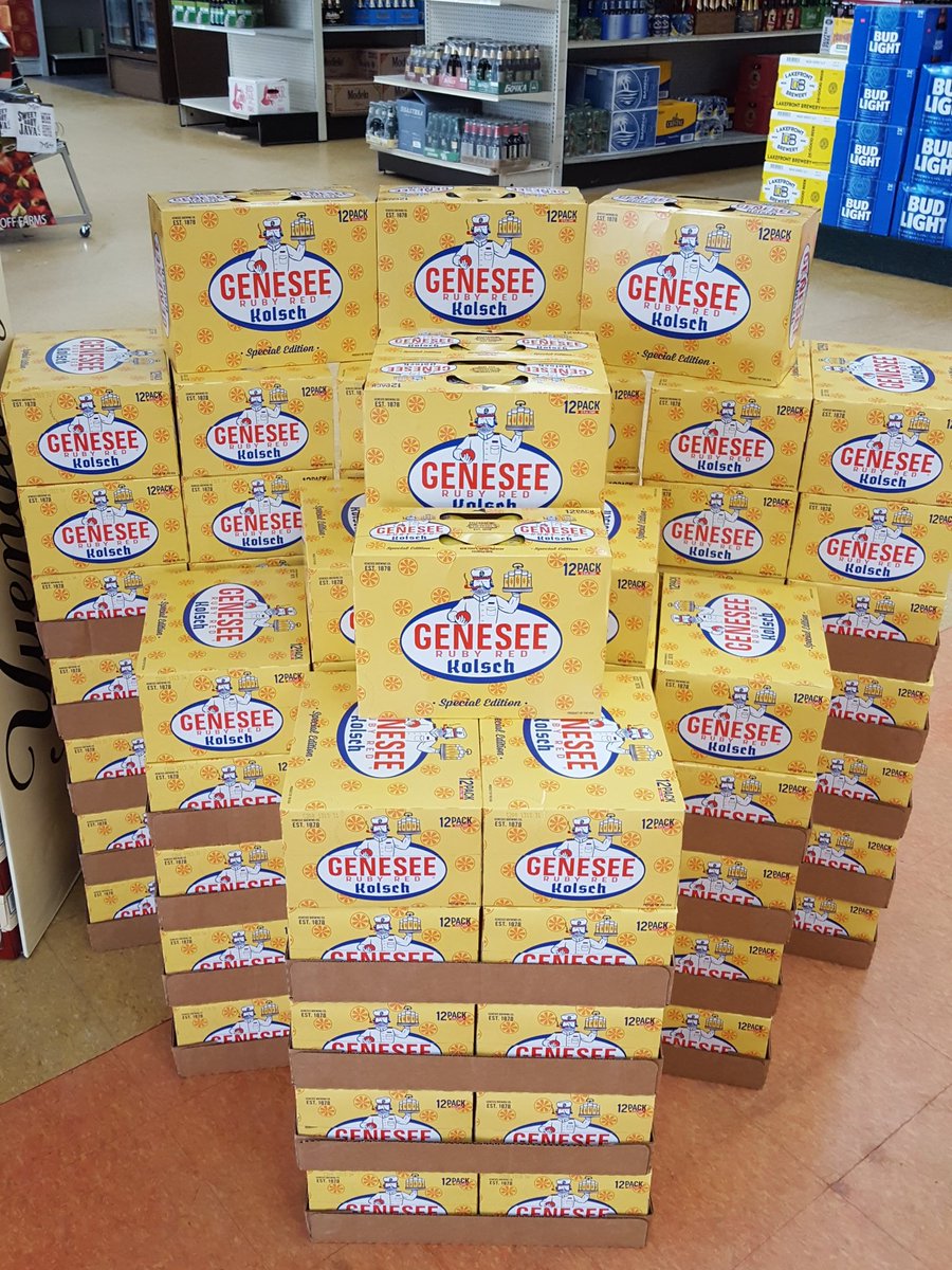 Now in! <a href="/GeneseeBrewery/">Genesee Brewery</a> Ruby Red Kolsch