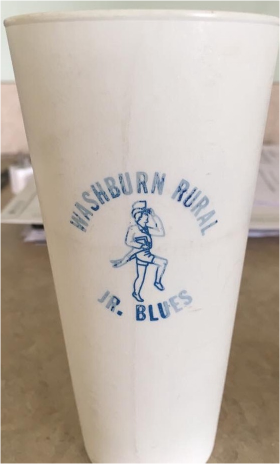 WRHSCentennial's tweet photo. 1970's Booster Club cup https://t.co/gkx3SS8q1d