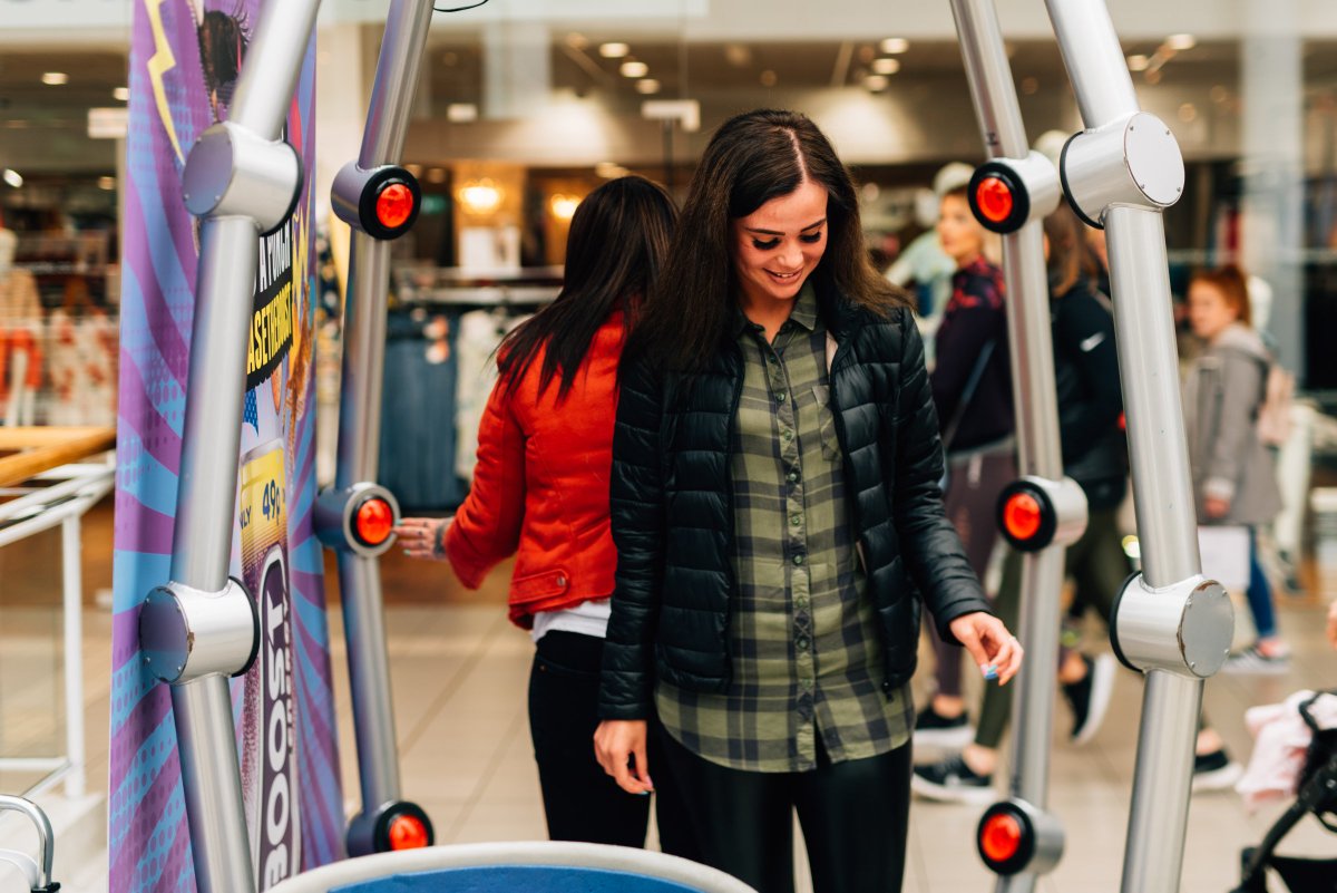 Boost_DrinksNI's tweet photo. This time last week the power was well and truly ON @Castlecourt for the Boost Punch Power Play! Belfast… you did not disappoint! #BoostPunchPower #ReleaseTheBoost https://t.co/TK0nPCFbO6