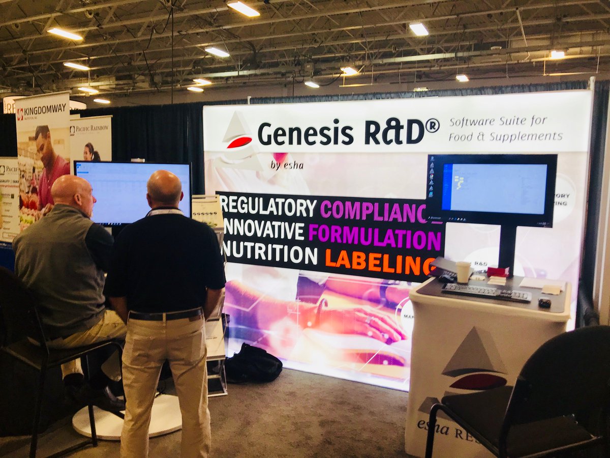 esharesearch's tweet image. Stop by the @esharesearch booth #D134 during the @SupplySide East show to learn more about the Genesis R&amp;amp;D #SupplementFormulation software. #SSEexpo #GenesisRD
