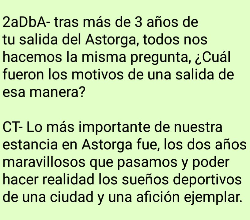 LigaRFEFAstorga's tweet image. Este sábado regresa #CarlosTornadijo a #LaEragudina con motivo del @AtleticoAstorga &amp;amp; @ZCFoficial y antes a querido pasar por el #SofaVerde y comentar un poco su trayectoria deportiva, aquí os dejamos un adelanto de la entrevista que saldrá mañana #MuchasGraciasTornadijo