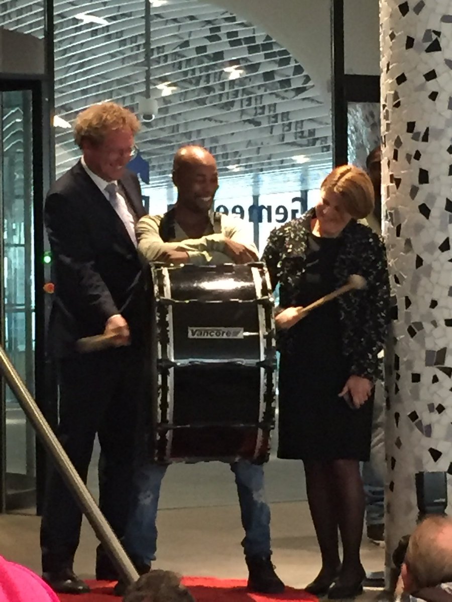 En de beursvloer is geopend 👍