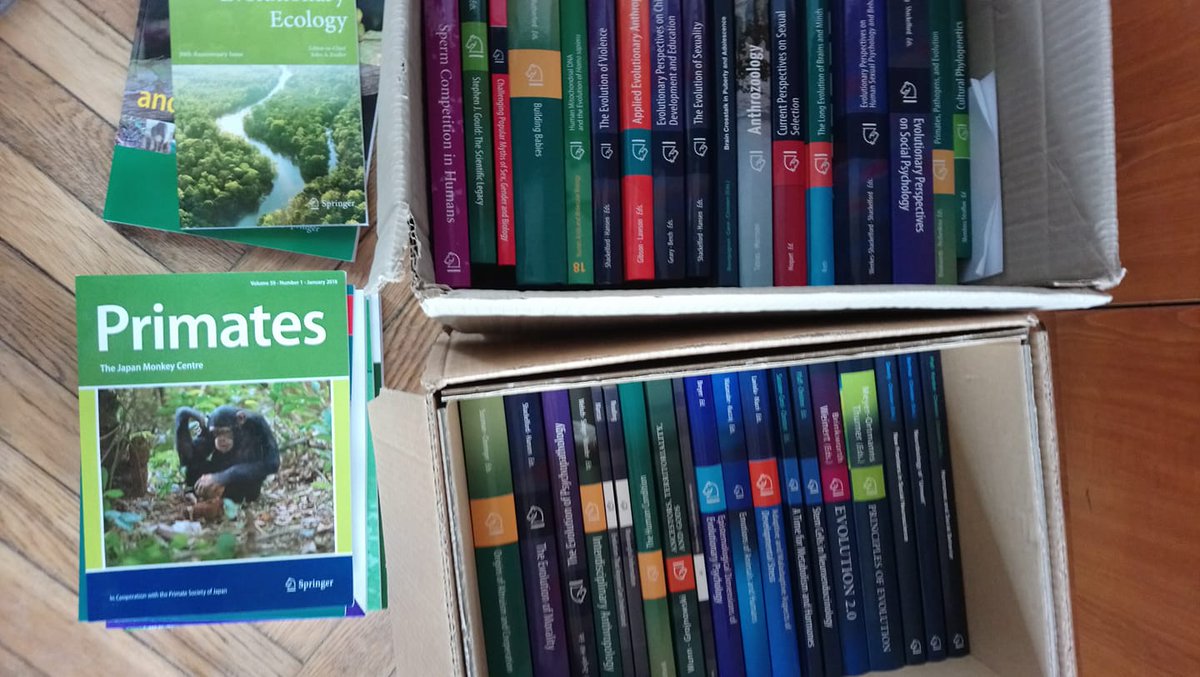 ehbea2018's tweet photo. A huge thank you to @SpringerAnthro for the amazing books that will make many students' work a lot easier! https://t.co/MDKqlD4xt9
