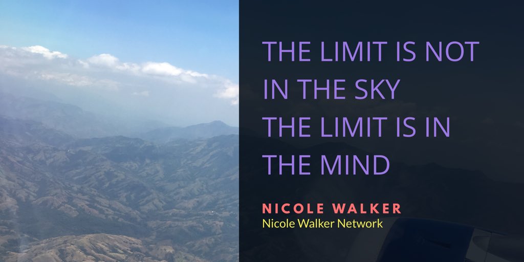 NicoleWalkerNet's tweet photo. To expand your limits you MUST expand your mind!! Are you up for the challenge?!? #Leadership #Entrepreneurs #Empowerment #Uplift #Transform #Success #Winning #Motivate #Productivity #Strategy #Dedication #HardWork #Discipline https://t.co/DiUvZcdCqg
