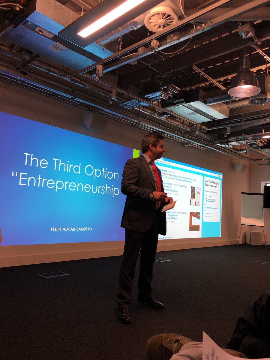 Looking forward to the event tonight!

Are you really an entrepreneur?

@PropellerHub <a href="/FelipeABaquero/">Felipe AlviarBaquero MBE</a> @UCLan #propellernetwork